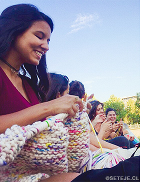 Knitting In Public Day.