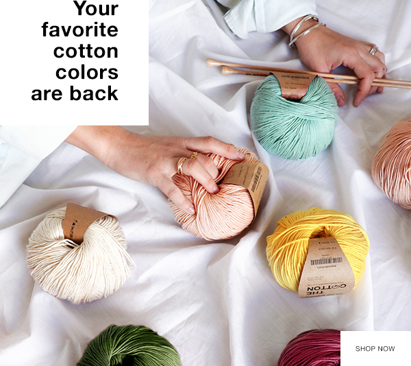 Your favorite cotton colors are back.