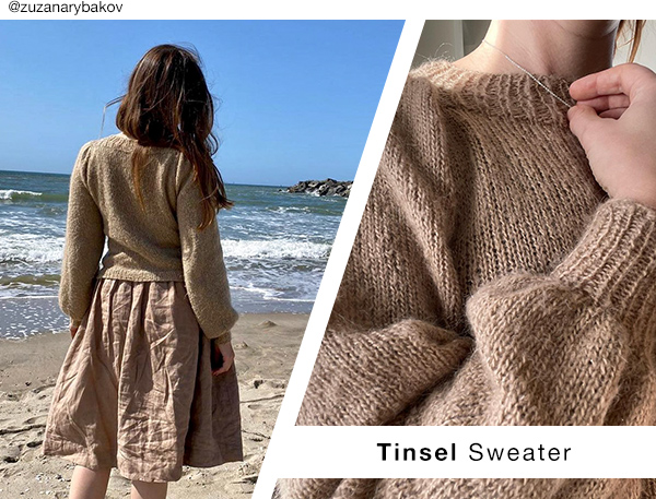 Tinsel Sweater.