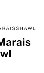 Le Marais Shawl.