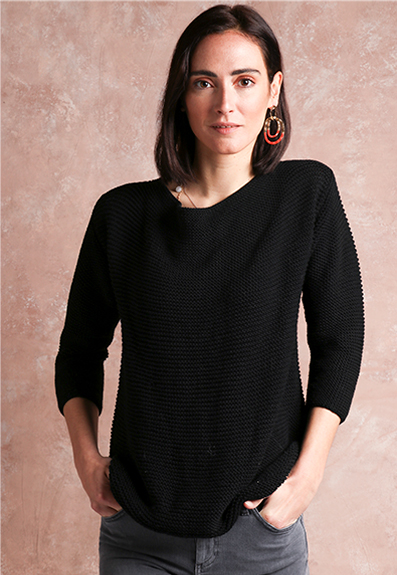 silver monk sweater
