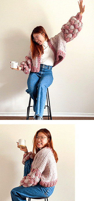 The Social Bubble Cardigan