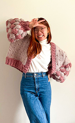 The Social Bubble Cardigan