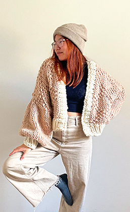 The crisscross applesauce Cardigan
