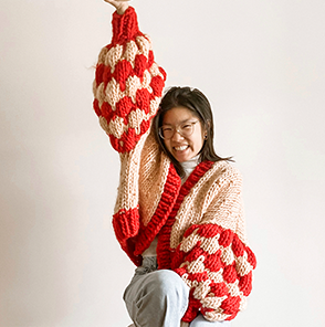 The Social Bubble Cardigan