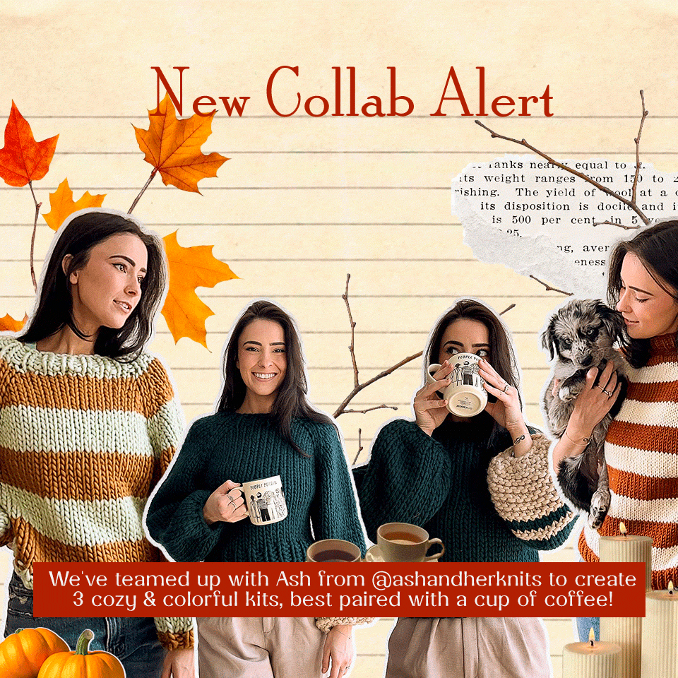 Ash and her knits